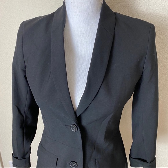 Theory Black Wool Blazer - Picture 2 of 6